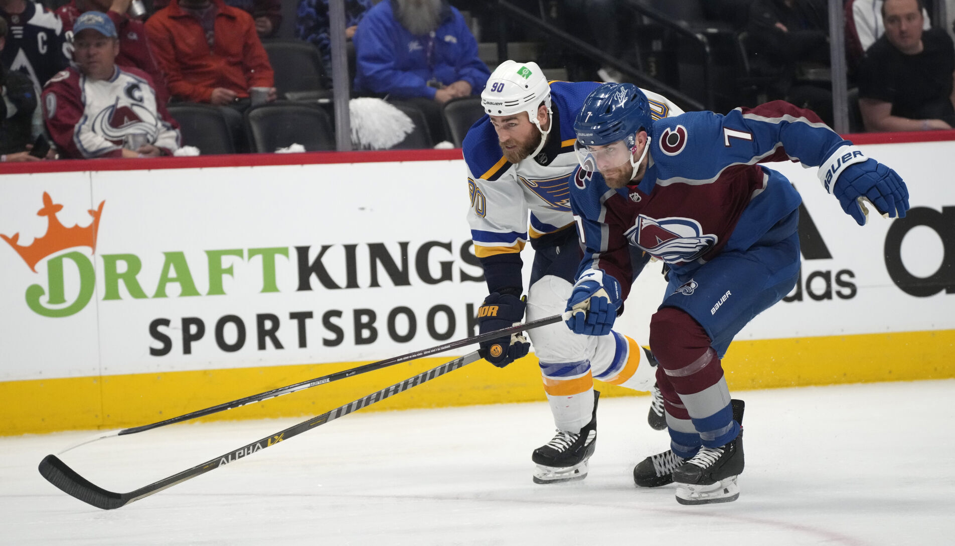 Blues Avalanche Hockey
